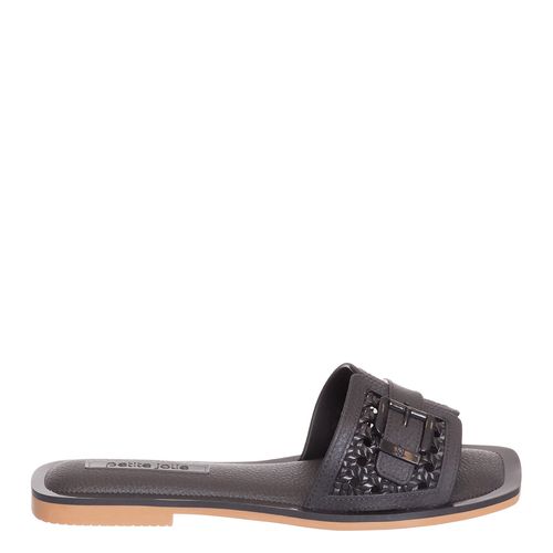 Chinelo Petite Jolie Freshy Preto/New Camel PJ6222