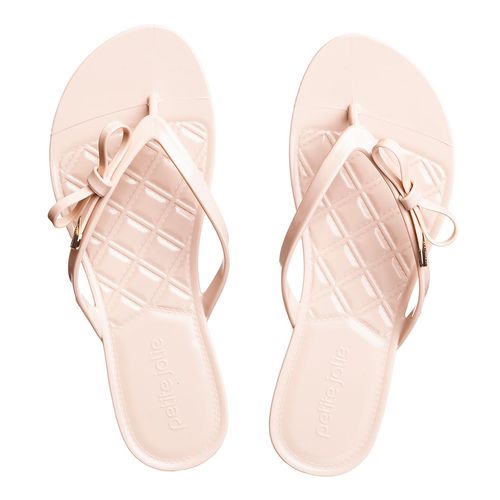 Chinelo Petite Jolie Express Ii Nude New/Ouro - PJ4186II