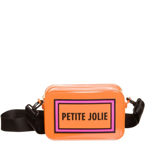 Bolsa Petite Jolie Pop Tangerina/Preto - PJ10731