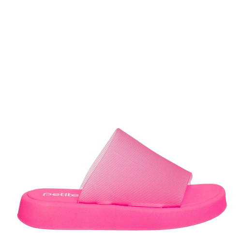 Chinelo Petite Jolie Lê Rosa Shock Translucido - PJ6438