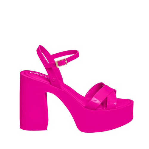 Sandália Petite Jolie Glam Dark Pink - PJ6671