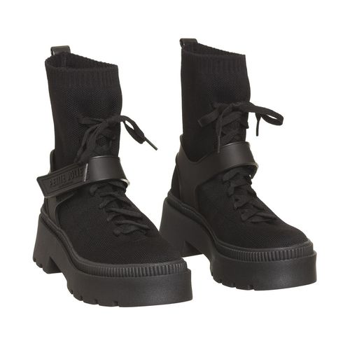 Bota Petite Jolie Off Boot Preto/Sola Preto - PJ6800