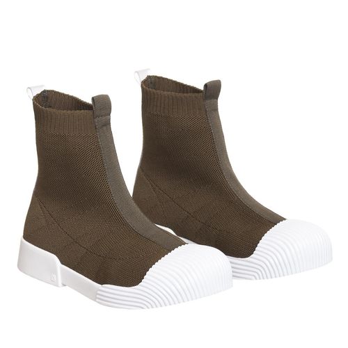Bota Petite Jolie Show Oliva/Sola Branco - PJ6796