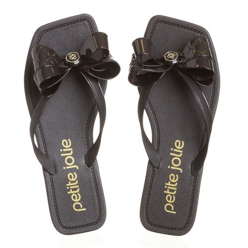 Chinelo Petite Jolie Scarlett Preto - PJ6537
