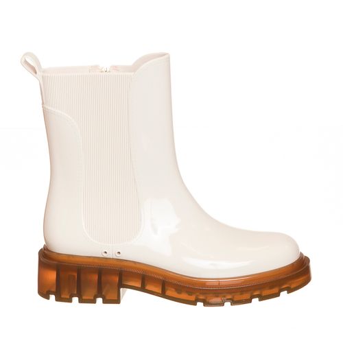 Bota Petite Jolie Rubber Marfim/Ambar Translucido - PJ6782