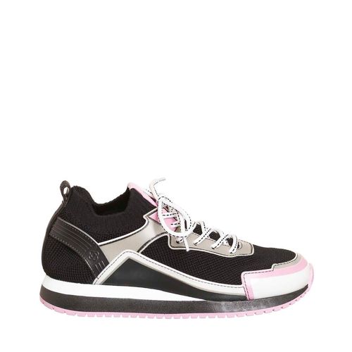 Tênis Petite Jolie Jogger Preto/Sola Rosa Claro PJ6836
