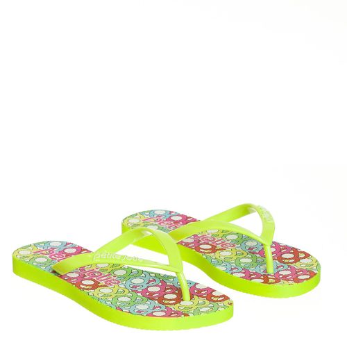 Chinelo Petite Jolie Fresh Lemon/Logomania - PJ6969