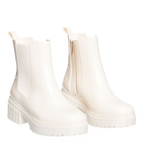 Bota Petite Jolie Chelsea Marfim - PJ6156
