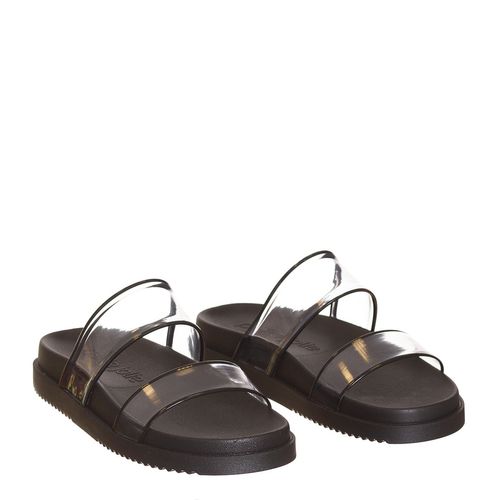 Chinelo Petite Jolie Ice Translucido/Preto - PJ6999