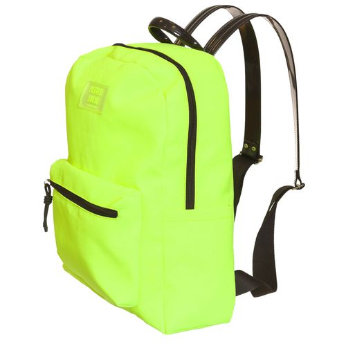 Mochila Petite Jolie Teen Amarelo Neon PJ10984