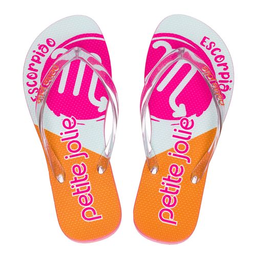 Chinelo Petite Jolie Fresh Escorpião PJ6969