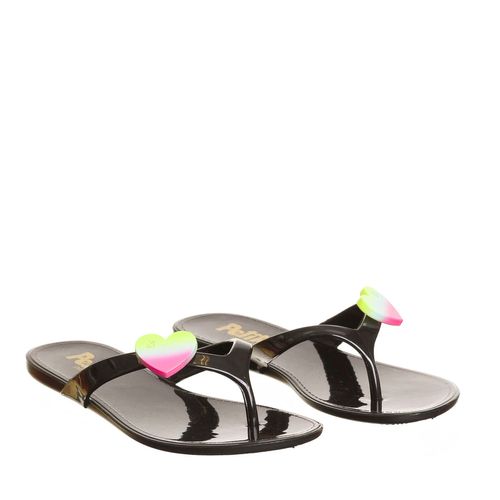 Chinelo Infantil Petite Jolie Lucky IN Preto PJ7120IN