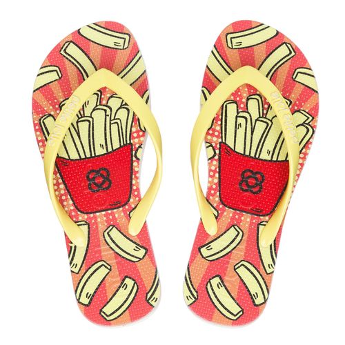 Chinelo Petite Jolie Fresh Sweet Yellow/Fritas PJ6969