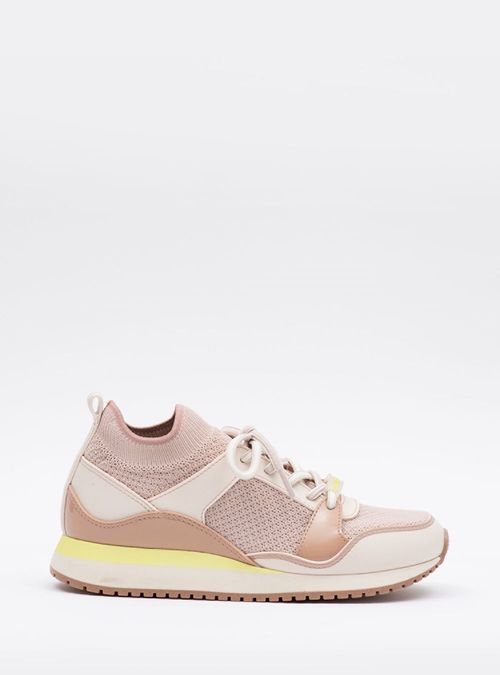 Tênis Petite Jolie Jogger Base/Marfim/Sola Mocca PJ7107