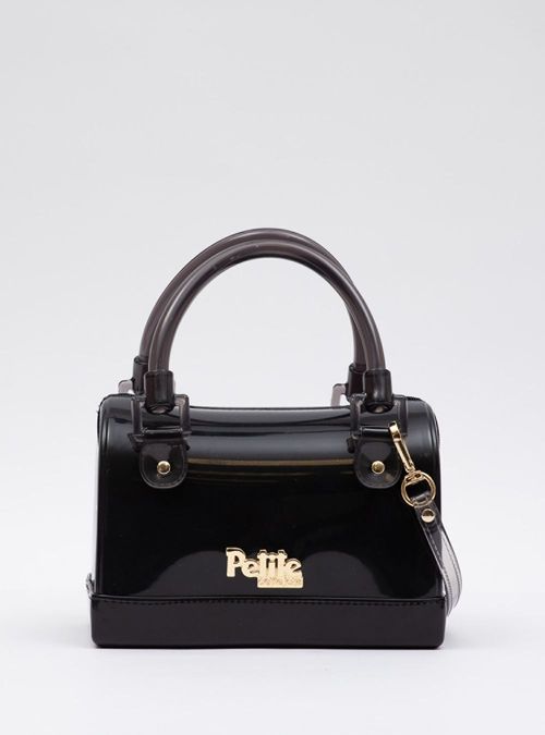 Bolsa Petite Jolie Mini Bloom IN Preto Translucido PJ10220IN