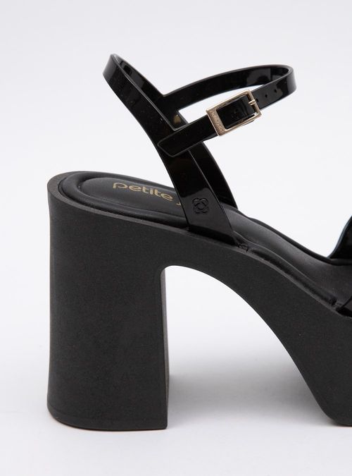 Sandália Petite Jolie Glam Preto - PJ6671
