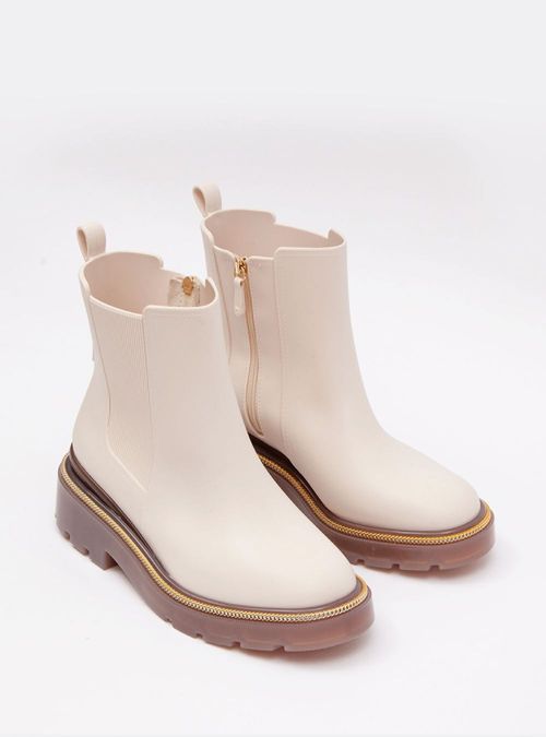 Bota Petite Jolie Chicago Marfim/Mocca Light PJ7177