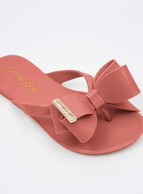 Chinelo Petite Jolie Lucky Rosa Antigo PJ4533