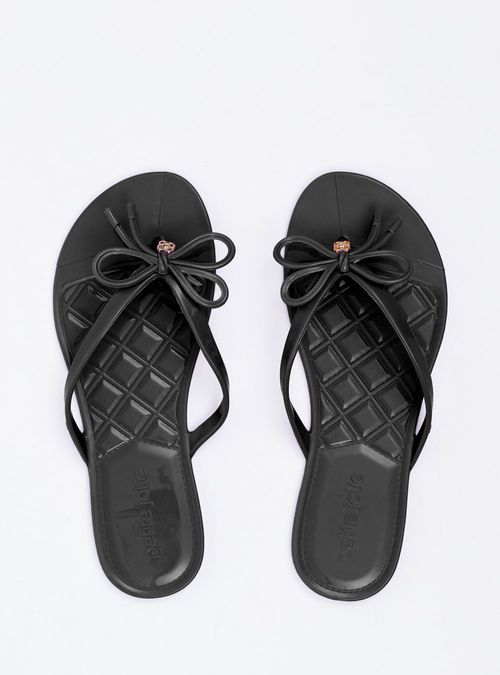 Chinelo Petite Jolie Express II Preto - PJ2272II