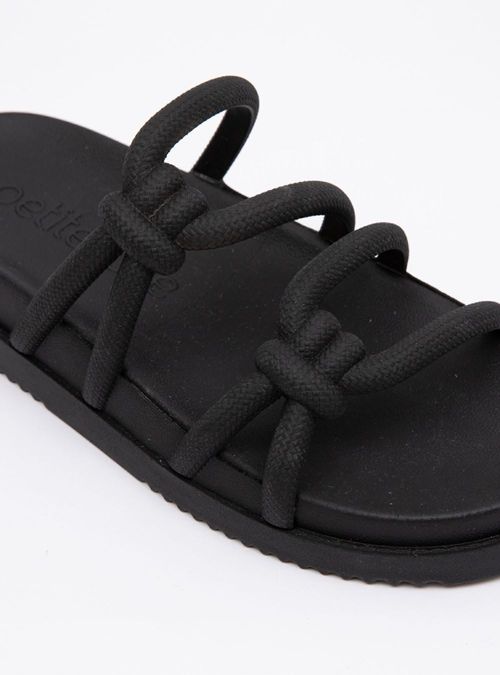 Chinelo Petite Jolie Way Preto PJ7065