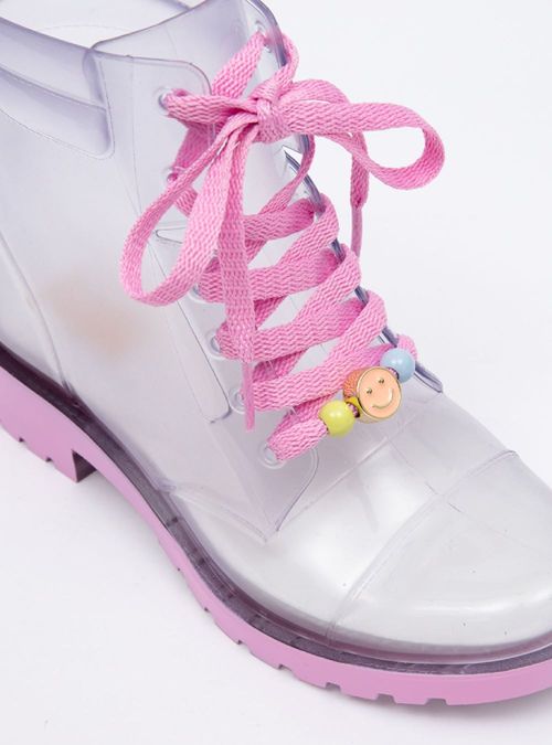 Bota Petite Jolie Iggy IN Translucido/Rosa Claro PJ7211IN