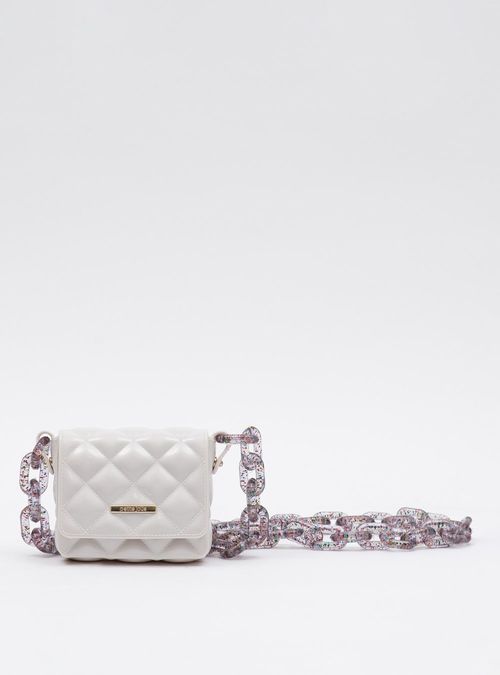 Bolsa Petite Jolie Gloss Snow/Glitter Fantasia - PJ10730