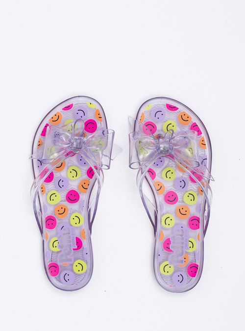 Chinelo Infantil Petite Jolie Lucky IN Translucido PJ7190IN