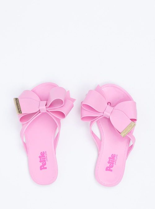 Chinelo Petite Jolie Lucky IN Rosa Claro New/Ouro PJ4533IN