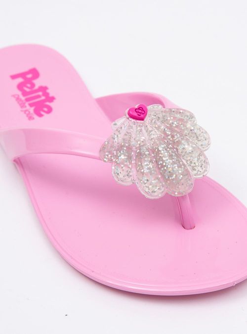 Chinelo Infantil Petite Jolie Lucky IN Rosa Claro PJ7169IN