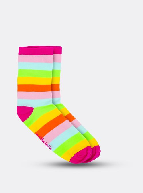 Meia Petite Jolie Casual Colorida Infantil PJ20251IN 28/33