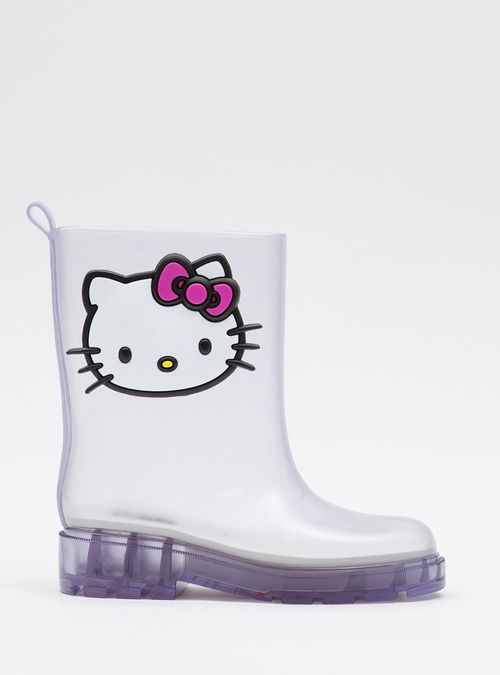 Bota Infantil Hello Kitty Translúcido PJ7200INHK