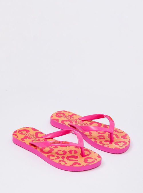 Chinelo Infantil Petite Jolie Fresh IN Onça Color 5 PJ6969IN