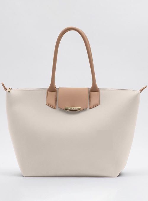Bolsa Petite Jolie Big Lovin' Bag Marfim/Mocca PJ11090