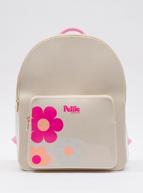 Mochila Petite Jolie Kit Marfim/Rosa Claro New PJ11084IN