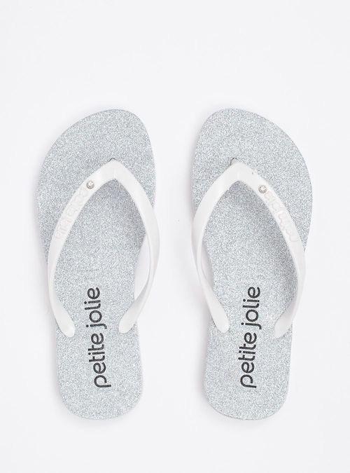Chinelo Petite Jolie Fresh Branco PJ7228