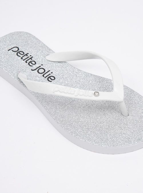 Chinelo Petite Jolie Fresh Branco PJ7228
