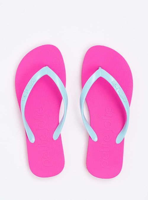 Chinelo Petite Jolie Fresh Azul/Sola Sweet Pink PJ6901