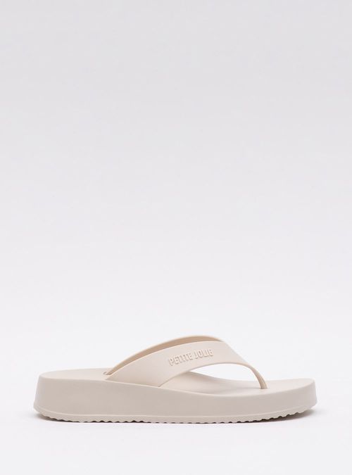 Chinelo Petite Jolie Basic Marfim PJ6818