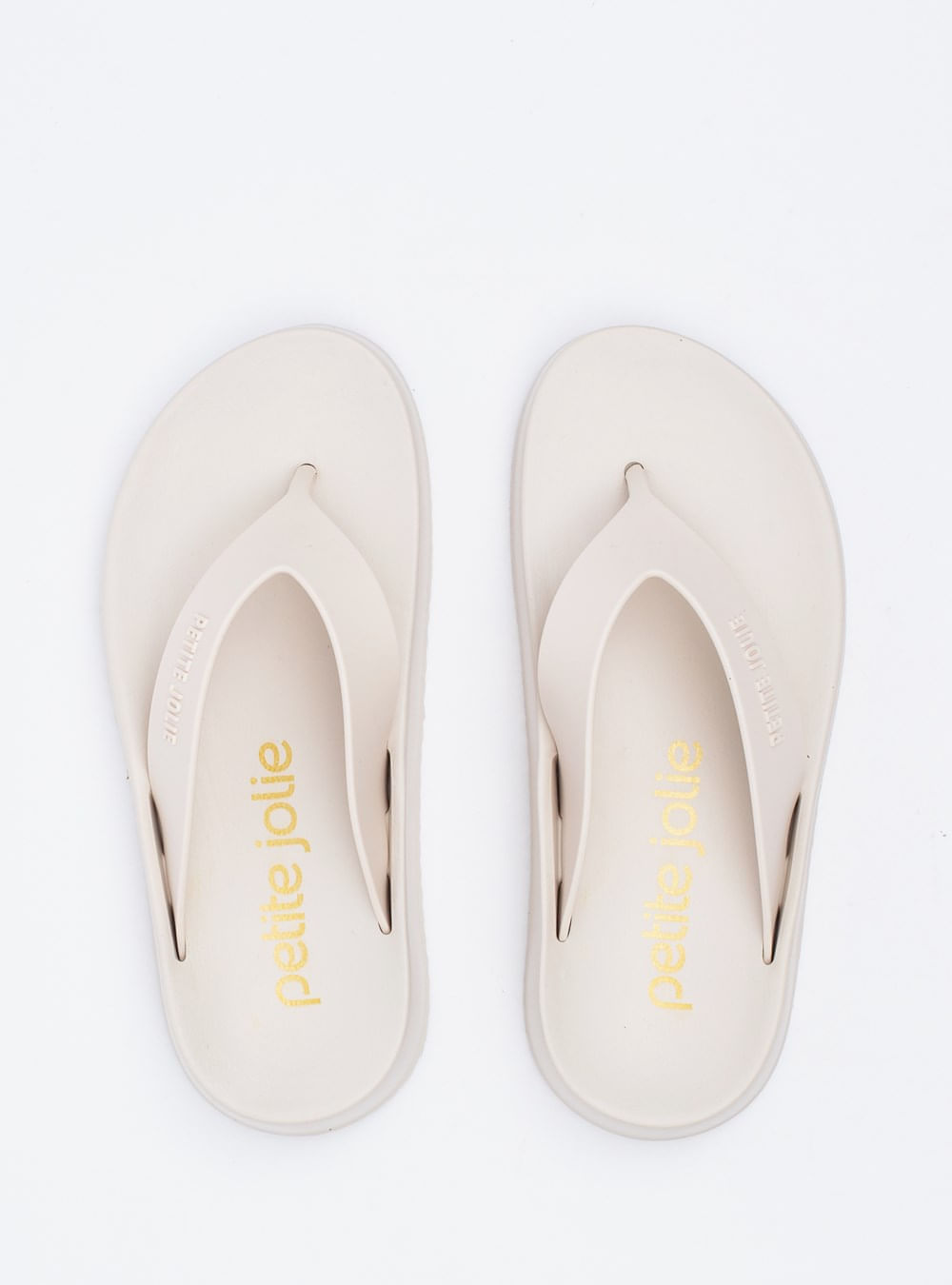 Chinelo Petite Jolie Basic Marfim PJ6818