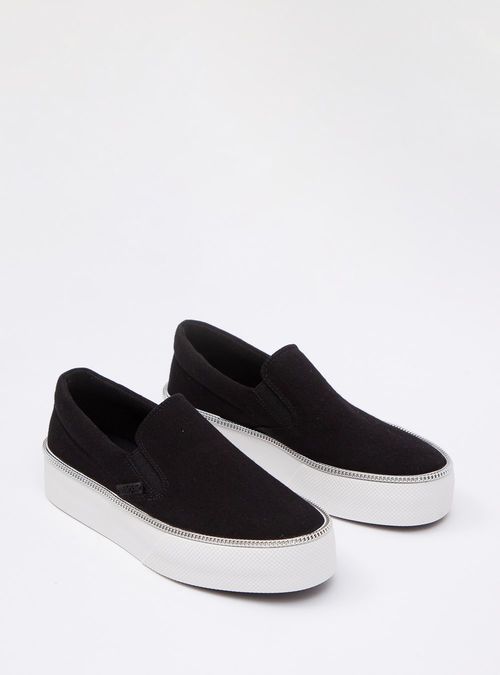 Tênis Petite Jolie Free Up Preto/Sola Branco PJ7259