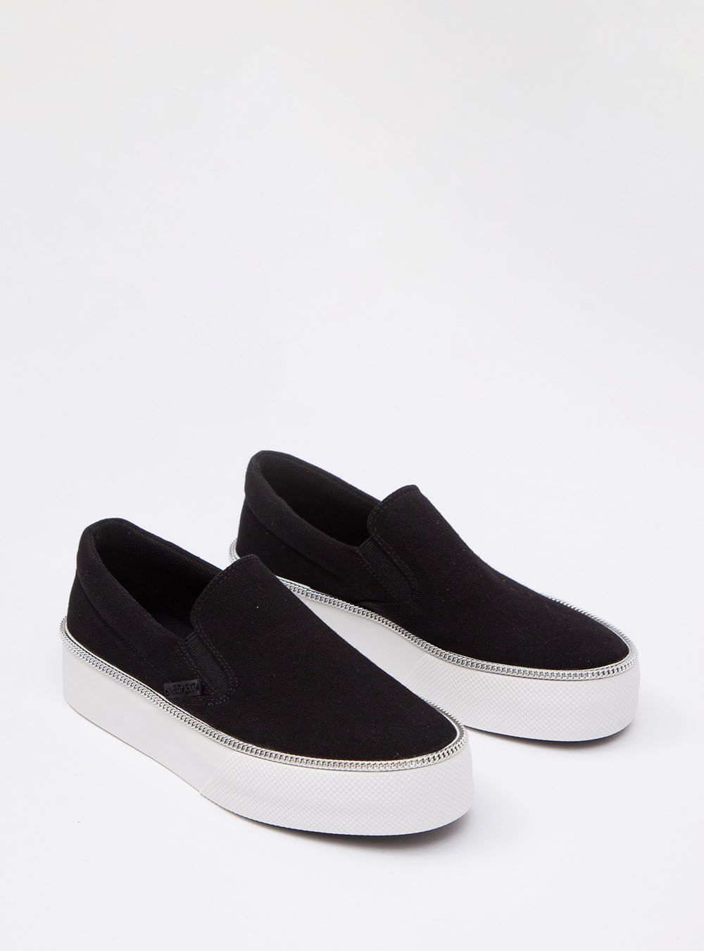 Tênis Petite Jolie Free Up Preto/Sola Branco PJ7259