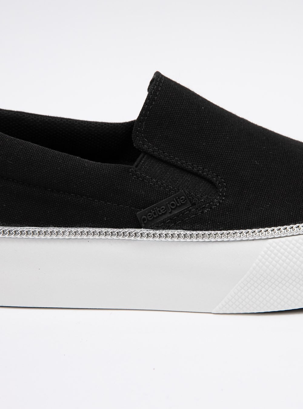 Tênis Petite Jolie Free Up Preto/Sola Branco PJ7259