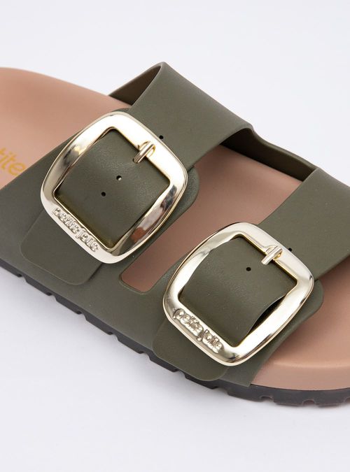 Chinelo Petite Jolie Lovin' Flat Oliva/Mocca PJ7279