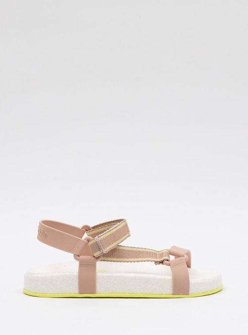 Sandália Petite Jolie Puff Sandal Base/Branco/Citrus PJ7194