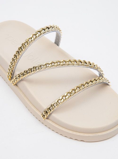 Chinelo Petite Jolie Blitz Marfim PJ7292N
