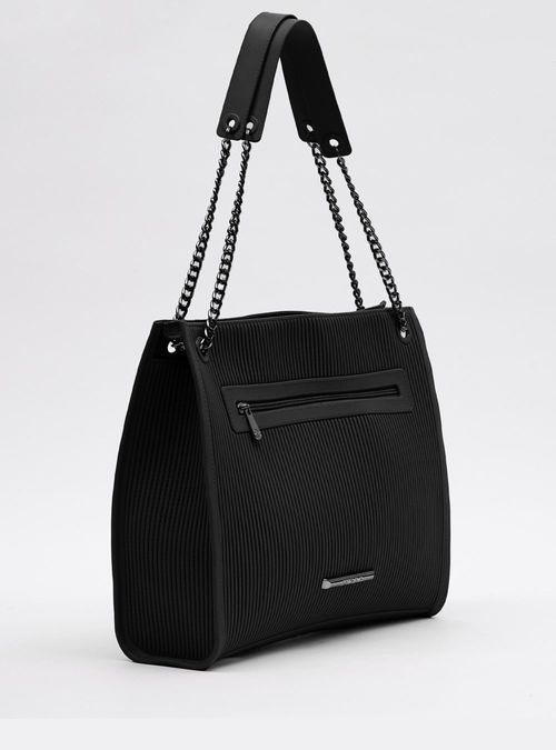 Bolsa Petite Jolie Olga Preto/Grafite PJ10072
