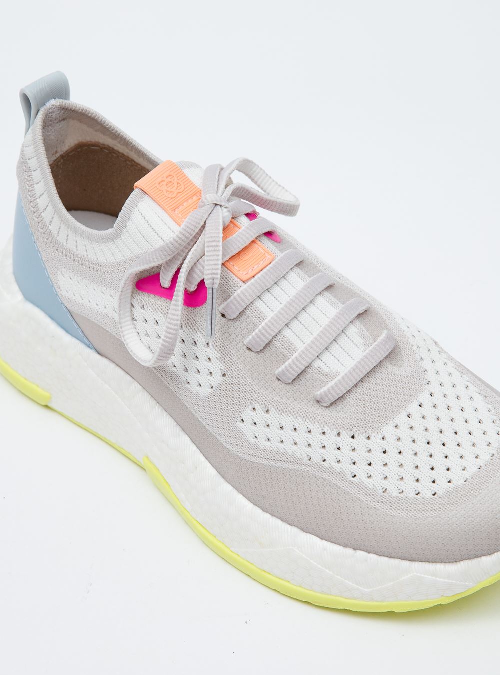 Tênis Petite Jolie Puff Sneaker Branco/Branco/Citrus PJ7130