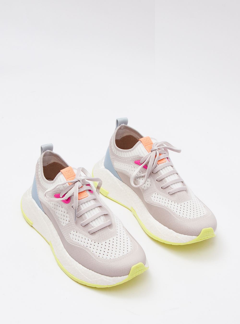 Tênis Petite Jolie Puff Sneaker Branco/Branco/Citrus PJ7130