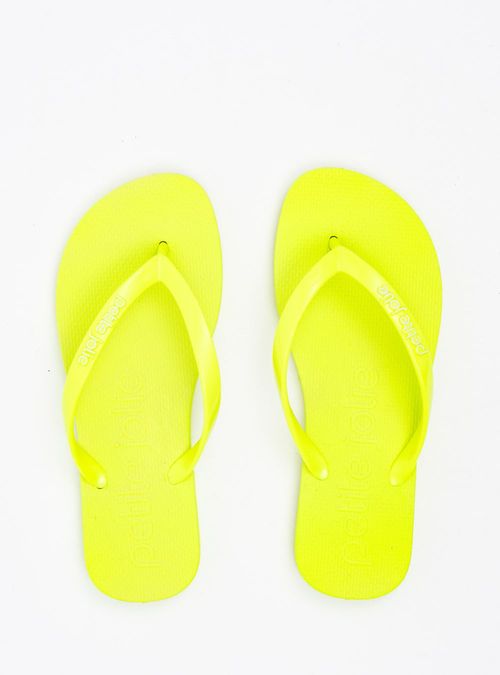 Chinelo Petite Jolie Fresh Amarelo Neon/Amarelo Neon PJ6901