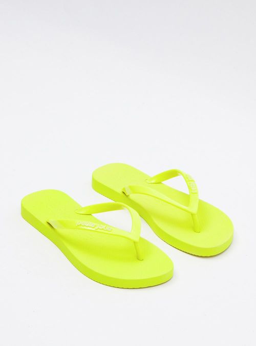 Chinelo Petite Jolie Fresh Amarelo Neon/Amarelo Neon PJ6901